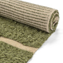 Tappeto Rya \'Kiberg Handwoven Wool\' - Verde
