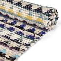 Tappeto di stracci \'Lindby\' - Multicolore/blu