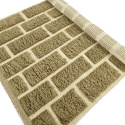 Tappeto Rya \'Leknes Handknitted Wool\' - Verde