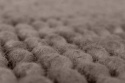 Tappeto in lana \'Avafors Wool Bubble\' 240x240cm - Marrone