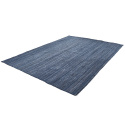 Tappeto in juta \'Amasia\' - Blu
