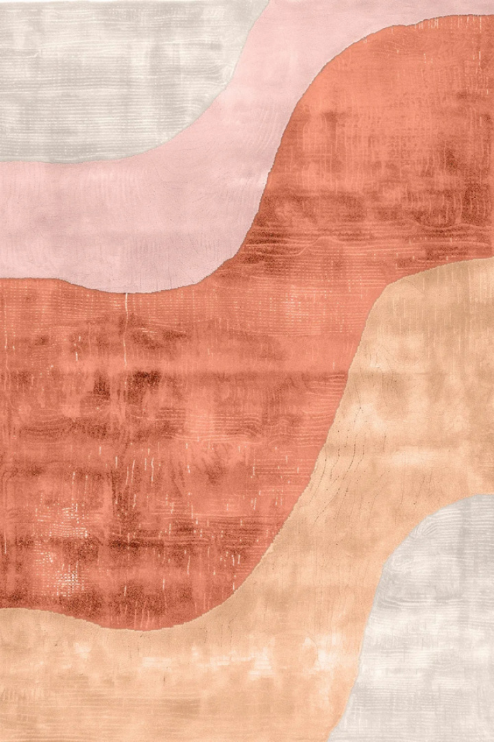 Tappeto Wilton \'Barcelona\' 200x280cm - Champagne/Arancione nel gruppo Arredamento / Tappeti / Tappeti intrecciati presso Reforma (V10197015)