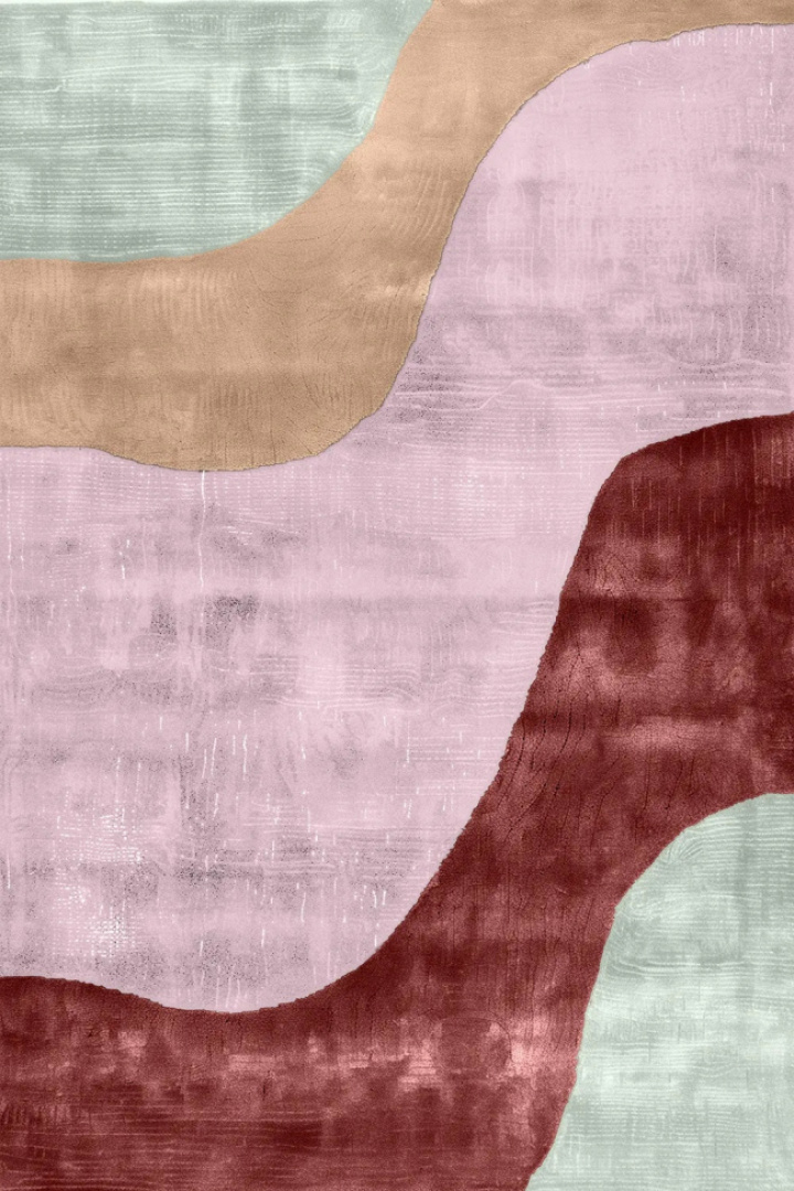 Tappeto Wilton \'Barcellona\' 200x280cm - Rosa nel gruppo Arredamento / Tappeti / Tappeti intrecciati presso Reforma (V10197030)