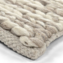 Tappeto di lana \'Talvia Braided Wool\' - Naturale