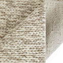 Tappeto di lana \'Talvia Braided Wool\' - Naturale