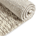 Tappeto di lana \'Talvia Braided Wool\' - Naturale