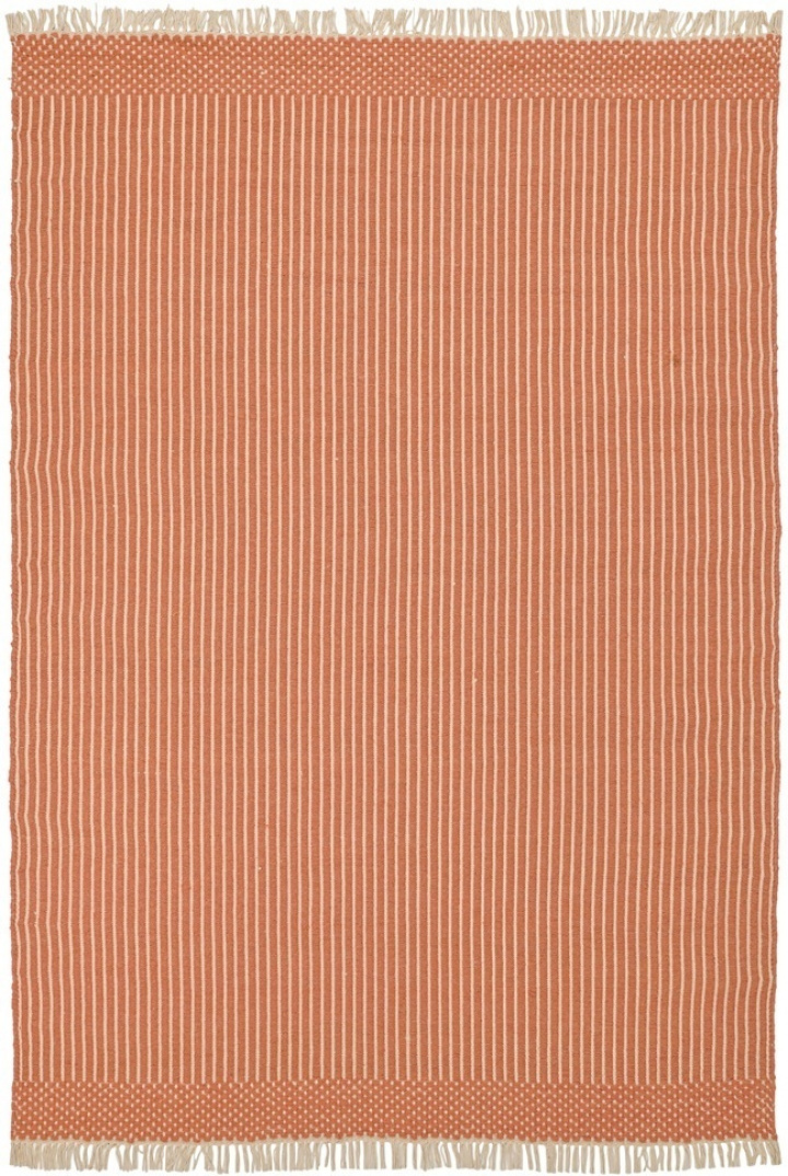 Tappeto di lana \'Arbil\' - Terracotta/bianco nel gruppo Tappeti / Tappeti in lana presso Reforma (V102015100)