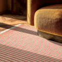 Tappeto di lana \'Arbil\' - Terracotta/bianco