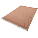 Tappeto di lana \'Arbil\' - Terracotta/bianco