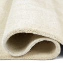 Tappeto in lana \'Rozen Handloom Wool Premium\' - Bianco