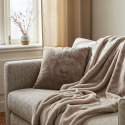 Coperta \'Aranga Super Soft Throw\' 130x170cm - Marrone