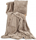 Coperta \'Aranga Super Soft Throw\' 130x170cm - Marrone