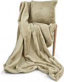 Coperta \'Aranga Super Soft Throw\' 130x170cm - Verde chiaro
