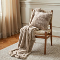 Fodera per cuscino \'Aranga Super Soft\' 45x45cm - Marrone