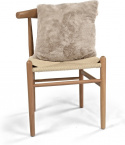 Fodera per cuscino \'Aranga Super Soft\' 45x45cm - Marrone