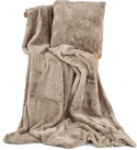 Fodera per cuscino \'Aranga Super Soft\' 45x45cm - Marrone