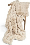 Coperta \'Aranga Bubble Throw\' 130x170cm - Beige