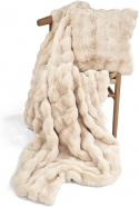 Fodera per cuscino \'Aranga Bubble\' 45x45cm - Beige