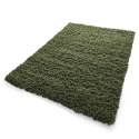 Tappeto Rya \'Fassale Lana Tessuta A Mano\' - Verde