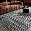 Tappeto di stracci \'Home\' - Multicolore/blu