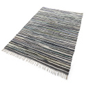 Tappeto di stracci \'Home\' - Multicolore/blu