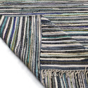 Tappeto di stracci \'Home\' - Multicolore/blu