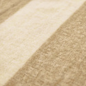 Plaid \'Beatriz Stripe\' 130x170cm - Beige/bianco
