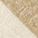 Plaid \'Beatriz Stripe\' 130x170cm - Beige/bianco