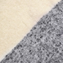 Plaid \'Beatriz Stripe\' 130x170cm - Nero/bianco