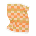 Plaid \'Audrey Check\' 130x170cm - Beige/giallo/arancione