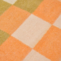 Plaid \'Audrey Check\' 130x170cm - Beige/giallo/arancione