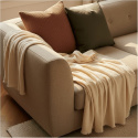 Coperta in mussola \'Dorena\' 130x170cm - Bianco