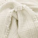 Coperta in mussola \'Dorena\' 130x170cm - Bianco