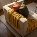 Coperta in mussola \'Dorena\' 130x170cm - Giallo