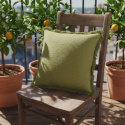 Fodera per cuscino \'Dorena\' 45x45cm - Verde
