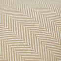 Fodera per cuscino \'Denisa Fishbone\' 45x45cm - Beige/bianco