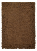 Tappeto Rya \'Melilla Handwoven Wool\' - Marrone
