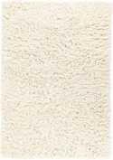 Tappeto Rya \'Fassale Handwoven Wool\' - Bianco