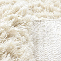 Tappeto Rya \'Fassale Handwoven Wool\' - Bianco