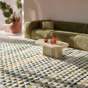 Tappeto di stracci \'Lindby\' - Multicolore/giallo