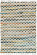 Tappeto di stracci \'Lindby\' - Multicolore/giallo