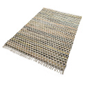 Tappeto di stracci \'Lindby\' - Multicolore/giallo