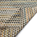Tappeto di stracci \'Lindby\' - Multicolore/giallo