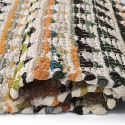 Tappeto di stracci \'Lindby\' - Multicolore/giallo