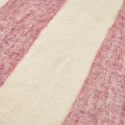 Plaid \'Beatriz Stripe\' 130x170cm - Rosso/bianco