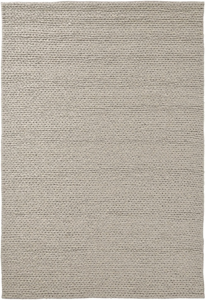Tappeto di lana \'Talvia Braided Wool\' - Grigio nel gruppo Tappeti / Tappeti in lana presso Reforma (V10252)