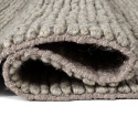 Tappeto di lana \'Talvia Braided Wool\' - Grigio