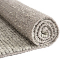 Tappeto di lana \'Talvia Braided Wool\' - Grigio