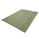 Tappeto di lana \'Ovelia\' - Verde/bianco