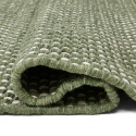 Tappeto di lana \'Ovelia\' - Verde/bianco